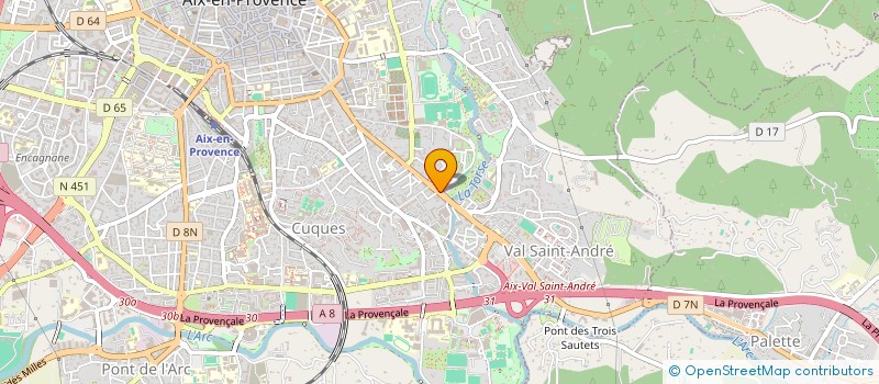 localisation de l'entreprise PHARMACIE DE LA TORSE à AIX-EN-PROVENCE