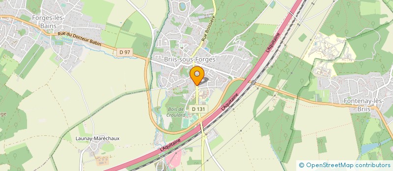 localisation de l'entreprise PHARMACIE DE LA TOUR à BRIIS-SOUS-FORGES