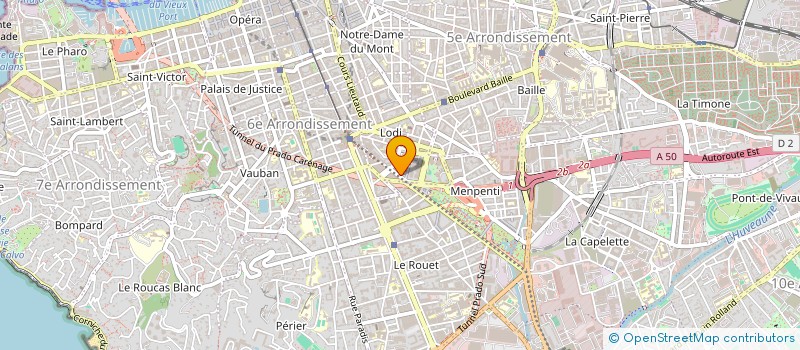 localisation de l'entreprise PHARMACIE DE LA TOUR AZARD ET BAGNASCO à MARSEILLE