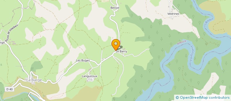 localisation de l'entreprise PHARMACIE DE LA TRUYERE à NEUVEGLISE-SUR-TRUYERE