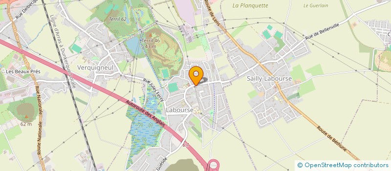 localisation de l'entreprise PHARMACIE DE LABOURSE  LABOURSE