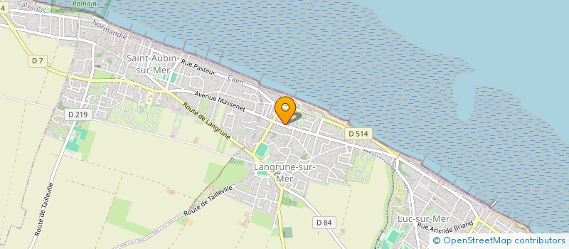 localisation de l'entreprise PHARMACIE DE LANGRUNE à LANGRUNE-SUR-MER