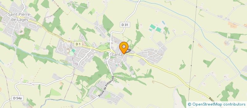 localisation de l'entreprise PHARMACIE DE LANTA  LANTA