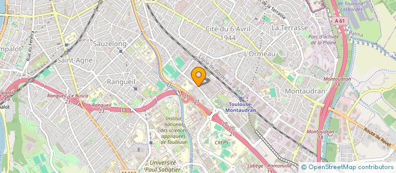 localisation de l'entreprise PHARMACIE DE LESPINET à TOULOUSE
