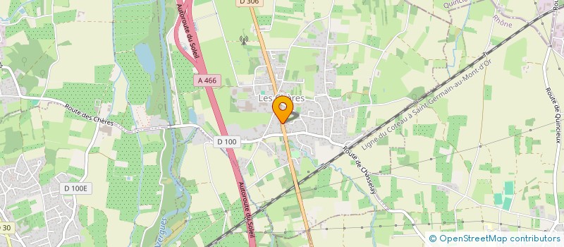 localisation de l'entreprise PHARMACIE DE LISSIEU  LISSIEU