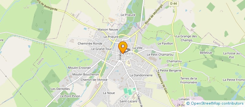 localisation de l'entreprise PHARMACIE DE LORRIS à LORRIS