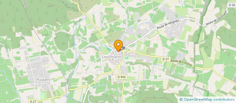 localisation de l'entreprise PHARMACIE DE LOURMARIN  LOURMARIN