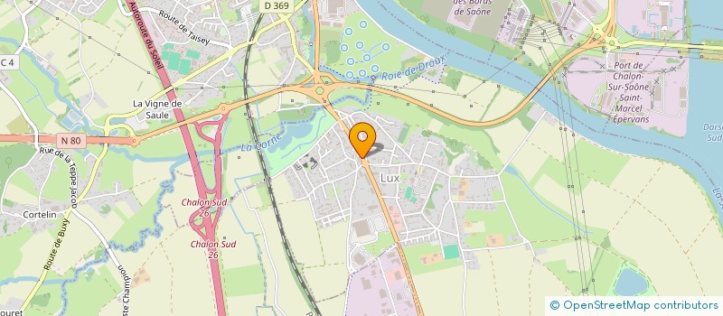 localisation de l'entreprise PHARMACIE DE LUX  LUX