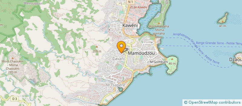 localisation de l'entreprise PHARMACIE DE M'TSAPERE à MAMOUDZOU