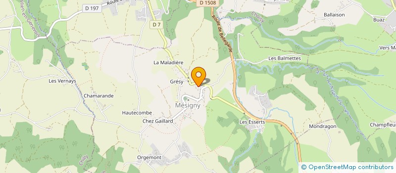 localisation de l'entreprise PHARMACIE DE METZ-TESSY  EPAGNY METZ-TESSY