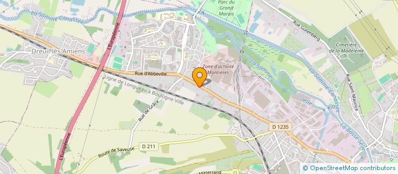 localisation de l'entreprise PHARMACIE DE MONTIERES à AMIENS