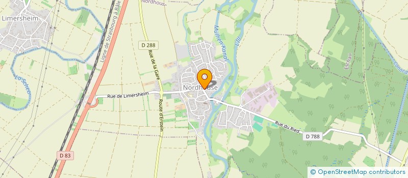 localisation de l'entreprise PHARMACIE DE NORDHOUSE  NORDHOUSE