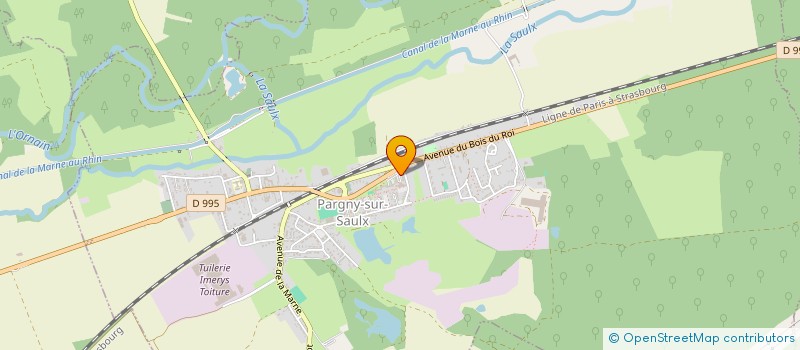 localisation de l'entreprise PHARMACIE DE PARGNY  PARGNY-SUR-SAULX