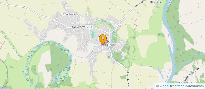 localisation de l'entreprise PHARMACIE DE PETIT-NOIR  PETIT-NOIR