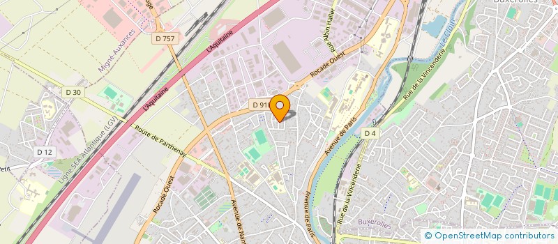 localisation de l'entreprise PHARMACIE DE PROVENCE  POITIERS