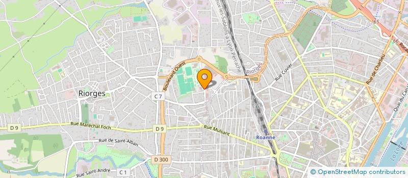 localisation de l'entreprise PHARMACIE DE RIORGES à RIORGES