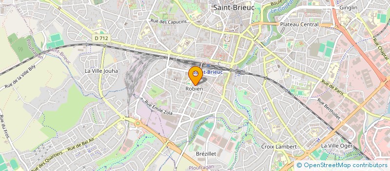 localisation de l'entreprise PHARMACIE DE ROBIEN à SAINT-BRIEUC