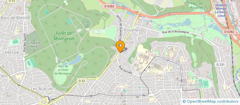 localisation de l'entreprise PHARMACIE DE ROUELLES à LE HAVRE