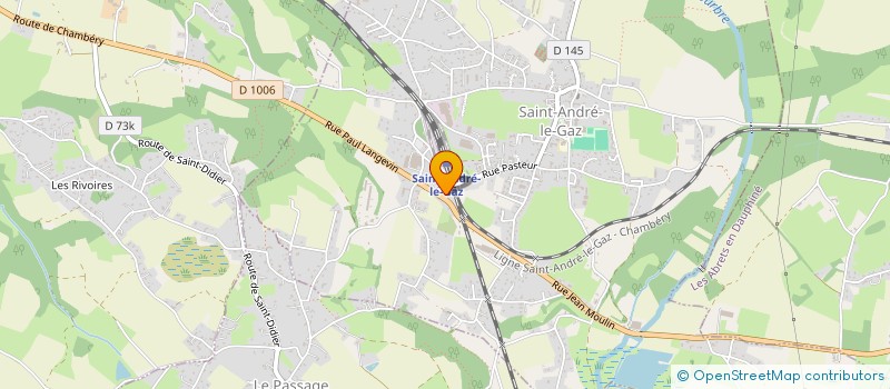 localisation de l'entreprise PHARMACIE DE SAINT ANDRE  SAINT-ANDRE-LE-GAZ