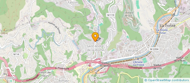 localisation de l'entreprise PHARMACIE DE SAINT ANDRE  SAINT-ANDRE-DE-LA-ROCHE