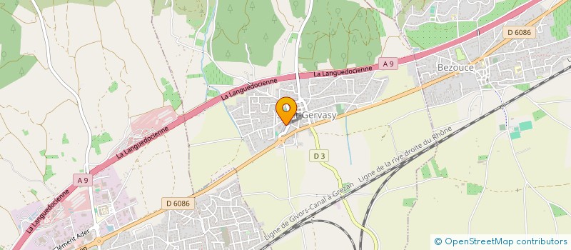 localisation de l'entreprise PHARMACIE DE SAINT GERVASY  SAINT-GERVASY