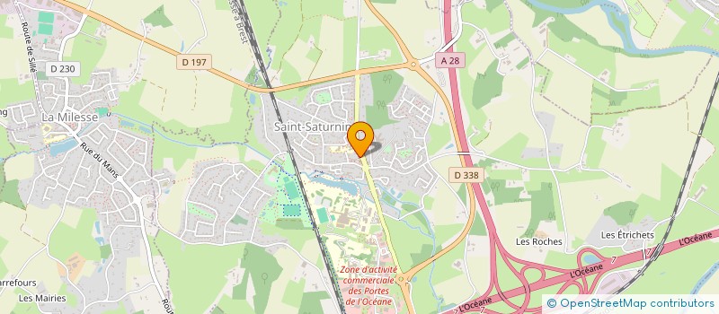 localisation de l'entreprise PHARMACIE DE SAINT SATURNIN  SAINT-SATURNIN