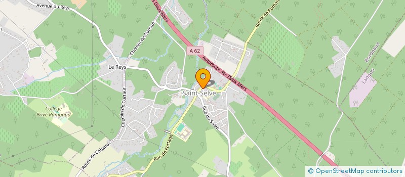 localisation de l'entreprise PHARMACIE DE SAINT-SELVE  SAINT-SELVE