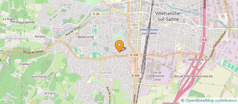 localisation de l'entreprise PHARMACIE DE SAVIGNY  VILLEFRANCHE-SUR-SAONE