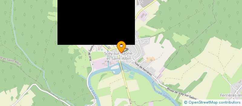 localisation de l'entreprise PHARMACIE DE SCEY-SUR-SAONE-ET-SAINT-ALBIN  SCEY-SUR-SAONE-ET-SAINT-ALBIN