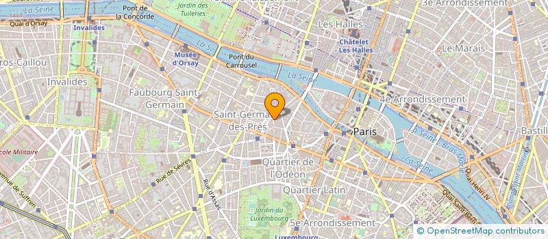 localisation de l'entreprise PHARMACIE DE SEINE  PARIS