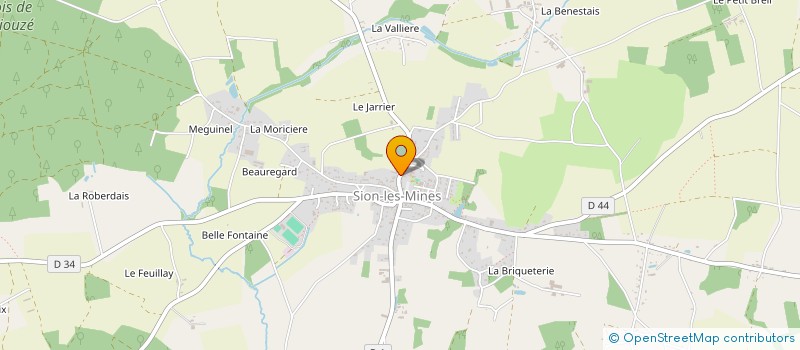 localisation de l'entreprise PHARMACIE DE SION à SION-LES-MINES