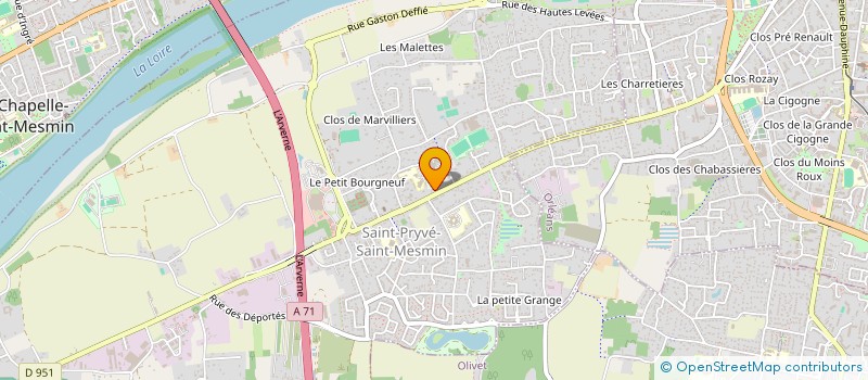 localisation de l'entreprise PHARMACIE DE ST PRYVE à SAINT-PRYVE-SAINT-MESMIN