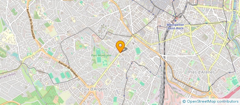 localisation de l'entreprise PHARMACIE DE TOULOUSE à MONTPELLIER