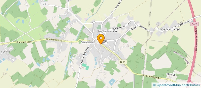 localisation de l'entreprise PHARMACIE DE VARENNES-CHANGY à VARENNES-CHANGY