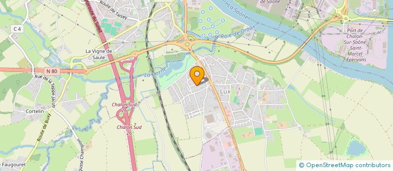 localisation de l'entreprise PHARMACIE DE VARENNES-LE-GRAND  VARENNES-LE-GRAND