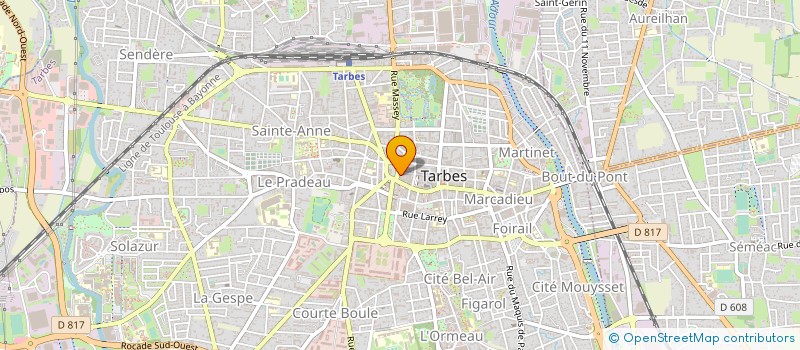 localisation de l'entreprise PHARMACIE DE VERDUN à TARBES