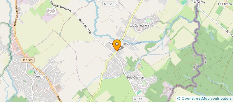 localisation de l'entreprise PHARMACIE DE VERSONNEX  VERSONNEX