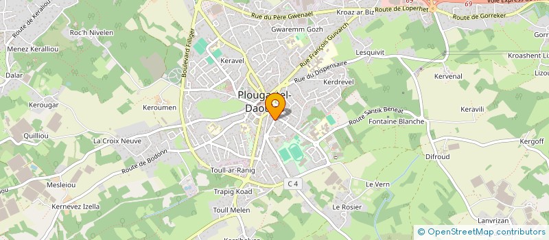 localisation de l'entreprise PHARMACIE DE WESTPORT à PLOUGASTEL-DAOULAS