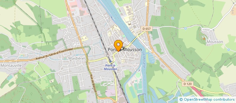 localisation de l'entreprise PHARMACIE DEBATTE à PONT-A-MOUSSON