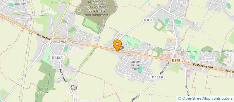 localisation de l'entreprise PHARMACIE DEBOSKRE  OSTRICOURT