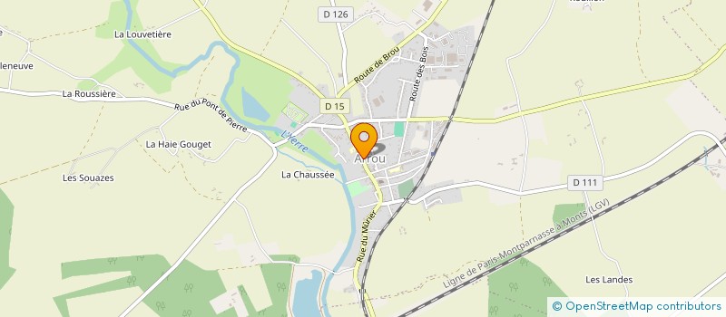 localisation de l'entreprise PHARMACIE DEFRANCE à VALD'YERRE