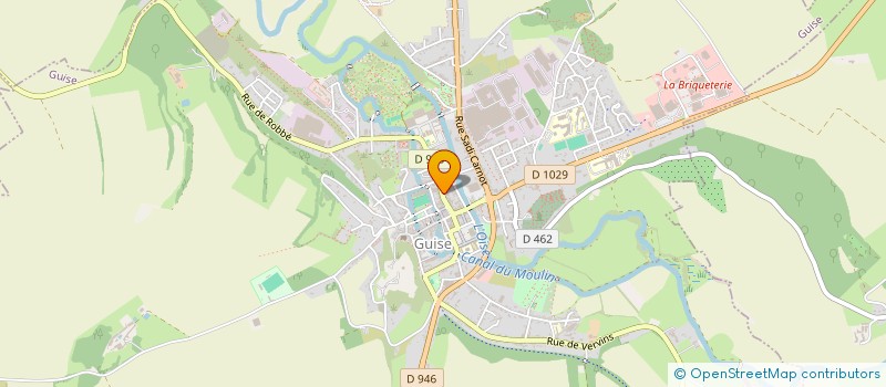 localisation de l'entreprise PHARMACIE DELHAYE à GUISE
