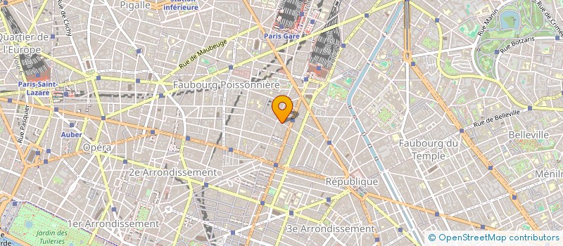 localisation de l'entreprise PHARMACIE DES 2 FAUBOURGS  PARIS