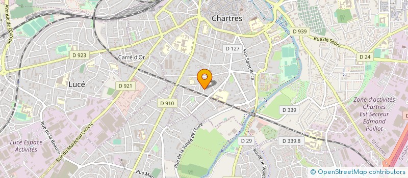 localisation de l'entreprise PHARMACIE DES 3 PONTS à CHARTRES