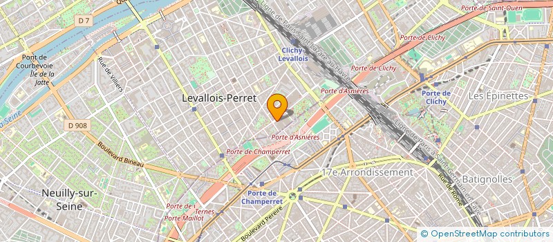 localisation de l'entreprise PHARMACIE DES 5K à LEVALLOIS PERRET