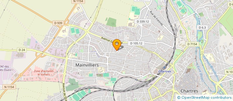 localisation de l'entreprise PHARMACIE DES ACACIAS à MAINVILLIERS