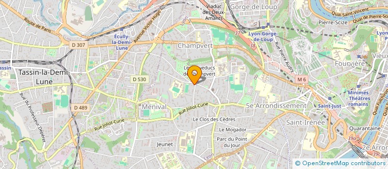 localisation de l'entreprise PHARMACIE DES AQUEDUCS à LYON