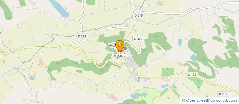 localisation de l'entreprise PHARMACIE DES ARCADES  BEAUVILLE