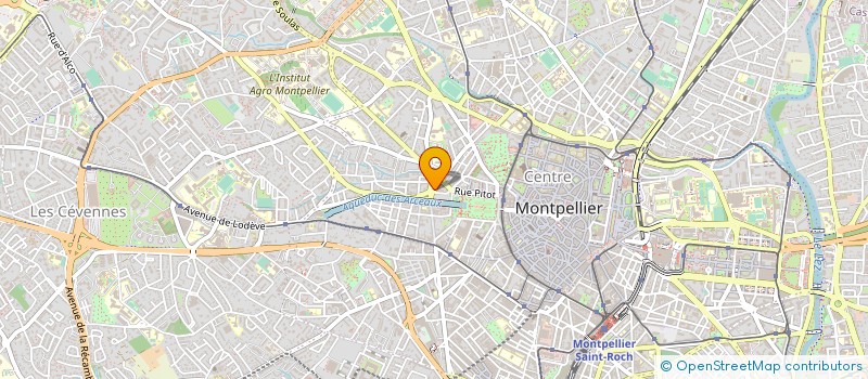 localisation de l'entreprise PHARMACIE DES ARCEAUX  MONTPELLIER
