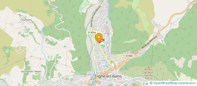localisation de l'entreprise PHARMACIE DES ARCHES à DIGNE-LES-BAINS